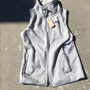 Large gray Patagonia vest